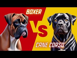Cane Corso vs Boxer | Boxer vs Cane Corso | Which one is good for you? | caninecine