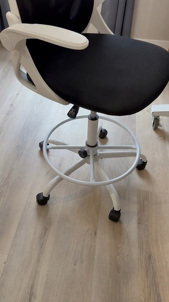 Watch Comfortable drafting stool with multiple adjustable options! on Amazon Live