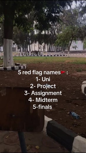 Identifying Red Flag Names in University Life