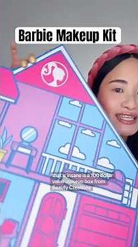 BARBIE MAKEUP BOX?! #makeup #makeupreview #barbie #unboxing