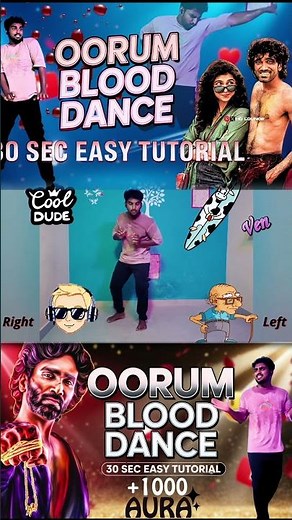 LEARN Amazing Tamil Dance Steps in 30 Seconds!