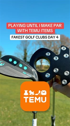 Louis Jean on Instagram: "Fakest Golf Clubs Part 1! Temu Items Day 4 Playing everyday until I make par with random Temu items! These are some crazy replicas of the Callaway Jaws wedges and the Lab putter 🤯 I am building the fakest golf bag on the market! Trying to replica your favourite brands 👏 This bag contains Callaway, Taylormade, Ping and Lab 😳 After hitting the green on shot 3, I really thought we had a chance today of completing the series. A great par chance with a putter should have 