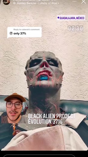 Reply to @cubarak #greenscreen #greenscreenvideo #alien | black alien project