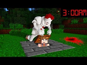 ÇA LE CLOWN A ENFERMÉ TWINNER DANS UNE TRAPPE SUR MINECRAFT !