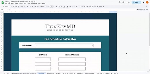 Easy Fee Schedule Calculator Tutorial for Insurance Fee Schedules 📊 | Tania Chevalier, CMPE