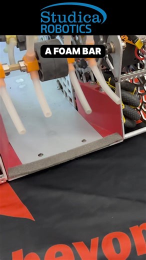 Foam Bar as a Counter Roller by 24909 StarLight #decode #ftcdecode #ftcchallenge #firstupdatesnow #ftc #robotics #firsttechchallenge #ftcrobotics #funroboticsnetwork Studica.com Studica Robotics StarLight Robotics | FUN FTC