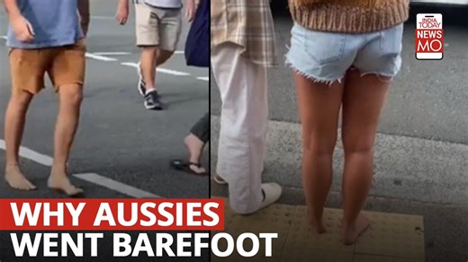 Aussie barefooters take to the streets- Why the nation loves going shoe-less?