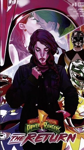 Amy Jo Johnson, Kimberly Hart from Mighty Morphin co-wrote a Power Rangers comic series. #comics