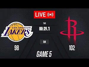 NBA LIVE! Los Angeles Lakers vs Houston Rockets GAME 5 | April 30, 2026 | NBA 2K26 GAMEPLAY