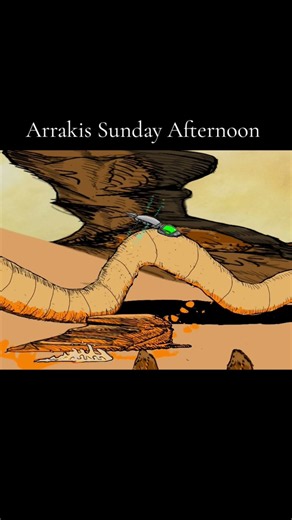 Arrakis #animation #dune #handmadeanimation #sifi #fanart