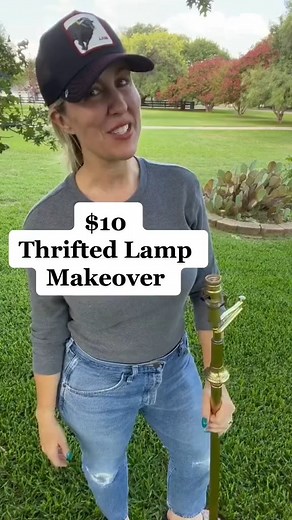 40K views · 507 reactions | $10 Thrifted Lamp Makeover #boho #lampdiy #anthropologie #anthropologiemirrordupe #thriftflip #style #bohostyle #lifehacks #upcycle #rework #diy #thriftflip #homedecor #upcycling #upcycle #diy #thriftflip #homedecor #upcycle #usa #BOOMchallenge | Sarah Teresinski | Facebook