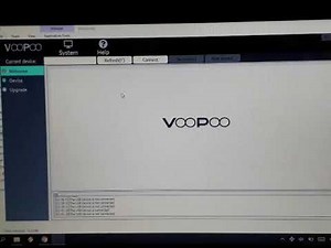 Cara UPGRADE SOFTWARE VOOPOO DRAG X ke Version: V.1.0.0.1(JDF Score)
