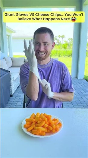 When You Love CHEESE PUFFS But Hate Getting Dirty Fingers