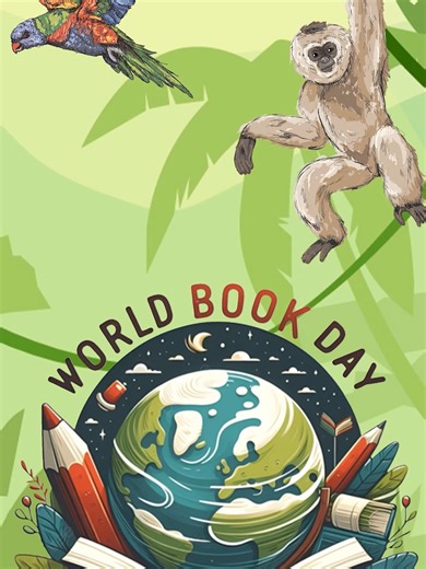 To celebrate World Book Day here at CZS, the Animal Care Team have been reading stories to the animals!📚 Be sure to join the celebration and check out our selection of books available in The Outpost Gift Shop!