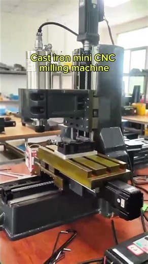 Is this mini VMC CNC machine tool, capable of processing 200×150×200mm, the type you prefer?#cnc