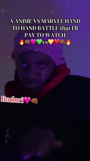 ANIME VS MARVEL👊🏾🩷💚vs💛❤️👊🏾🔥 who yall think WINS THIS 2v2👀⁉️#animetiktok #marvel #fight #fyp #trending