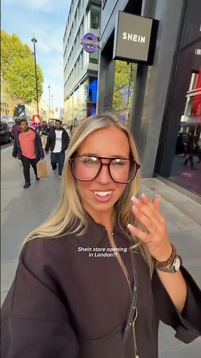 Shein shop opening in London this Friday #shein #shopping