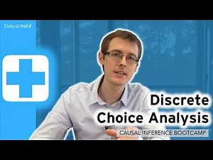 Discrete Choice Analysis: Causal Inference Bootcamp