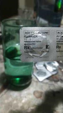 ACETYLCYSTEINE (Fluimucil) 600mg Effervescent tablet