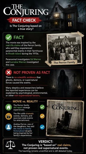 The Conjuring Fact Check: True Story or Hollywood Fiction?