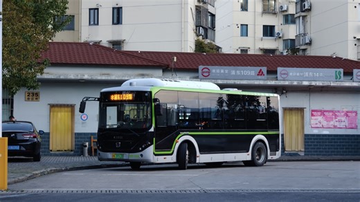 【北短南长的不合理拆分】浦东109路 SWB6808BEV27 双向全程车内运行实录
