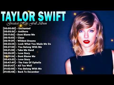 Taylor Swift Greatest Hits – Top 20 Emotional Ballads & Romantic Pop Classics Mix