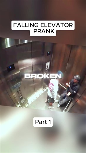 FALLING ELEVATOR PRANK #fyp #bait #elevator #frank | prank