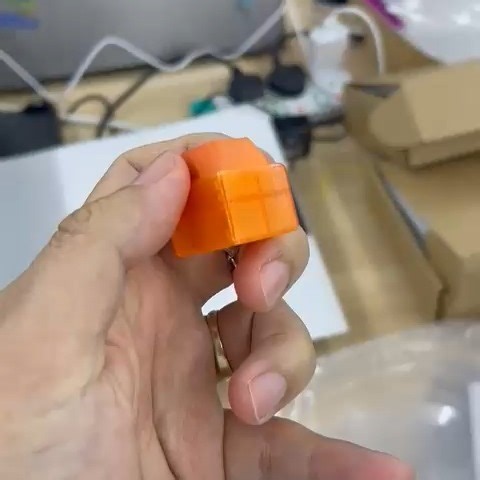 Goblintechkeys custom keycaps on Instagram: "New prototype alert! 👀✨ Our 3D-printed translucent clicky fidget casing is here, and it glows beautifully with LED switches. We’re loving this look. Should we make more? 👇 #goblintechkeys #3dprinting #fidgettoy #mechanicalkeyboard #keycap #customdesign #desksetup #techdesign"