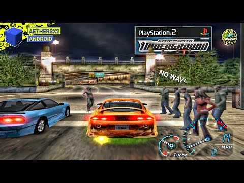 NFS: Underground '2003 (PS2) Gameplay ON ANDROID! 🔥 | AetherSX2 Emulator