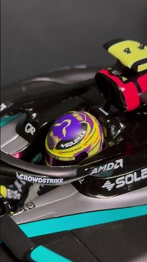 Mercedes W15 - Lewis Hamilton (2024) | Tibormodel.com #modelcar #collectables #mercedes #hamilton