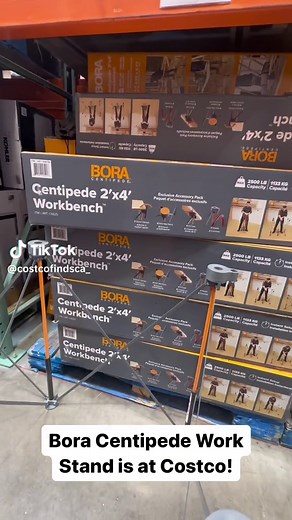 Bora Centipede Work Stand is at Costco! Perfect for workshops, camping & jobsites. Holds 2500lbs and comes with clamps, discs, x-cups & hooks! #Costco #CostcoFindsCa #costcocanada #canada #CostcoBuys#costcohaul#costcodeals#costcowholesale#costcodoesitagain#costcofindscanada #costcoinsider #costcocanada #deals #dealsaver #productlove#reels #bora #boracentipede #workbench #camping #workshop #jobsitesafety #jobsite