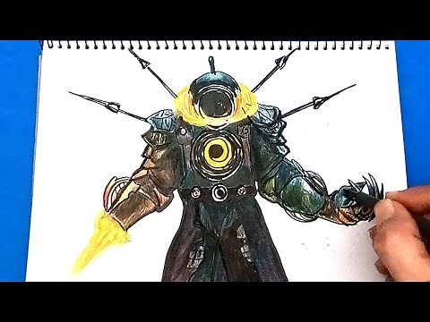 How to draw Sinister Titan clockman in Skibidi Toilet Multiiverse 41