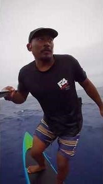 Kekai Alferes testing the F4 ORCA 600 — first run with fastest km and top speed. #f4foils #downwind