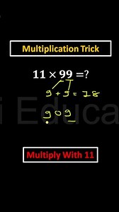 Mind-Blowing Math Trick | Make Calculations Super Easy! | #Shorts | Virakti Education