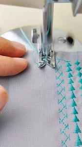 patterned stitching using a Janome sewing machine #sewing #sewinglove #sew | Mugi Wiyono