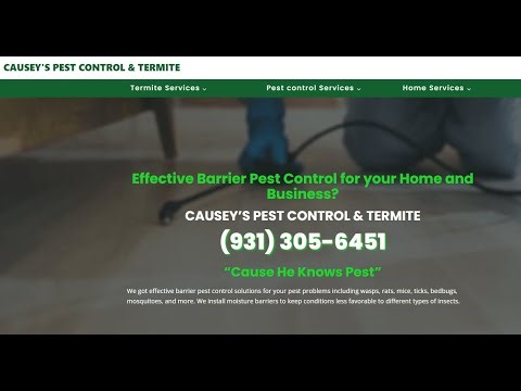 CAUSEYS PEST CONTROL AND TERMITE LLC #tennessee #pestcontrolbusiness