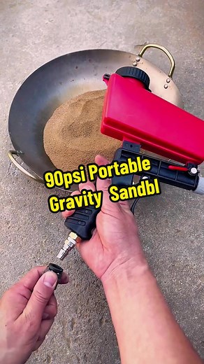 90psi Portable Gravity Sandbl#toolstoday #tools #goodthing #for #foryou #toollife #diy #cool