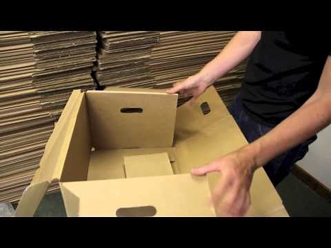 How to build our flat pack Archive Boxes