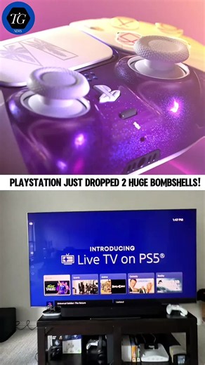 PS5 Live TV Launch & New GTA 6 DualSense Controllers — Black or White?