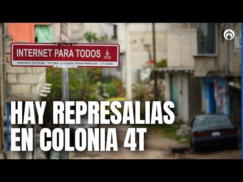 Vecinos de la colonia Cuarta Transformación mantienen pleito con Tultitlán