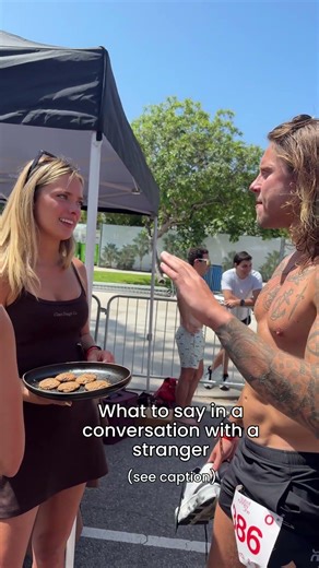 How to connect with a stranger