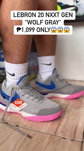 14K views · 209 reactions | LEBRON 20 NXXT GEN "WOLF GRAY" 1,099 ONLY | Rarebreezy Imus Branch | Facebook