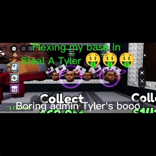 Flexing my base in STEAL A TYLER 🤑#roblox #roboxgames #tylerthecreator