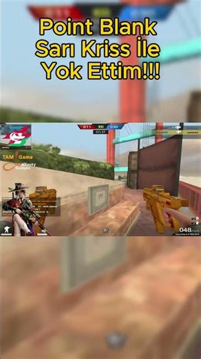Sarı Kriss İle Yok Ettim!!! | Point Blank #pointblank #fps #rayzenpb #games