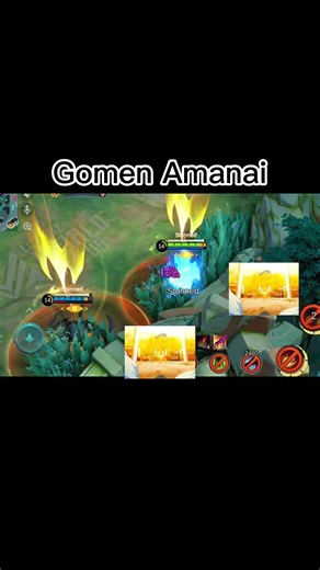 Gomen Amanai🤣🤣#mlshorts #mobilelegends #mlbb #memes #gusionhyper