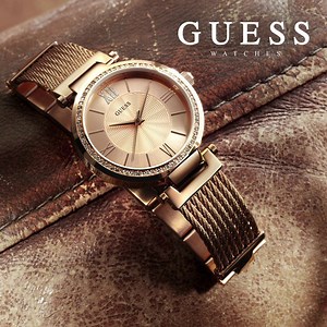 Classic rose gold defines easy elegance. Shop: bit.ly/ClassicRoseGold | GUESS Watches