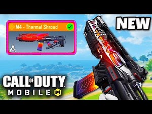 *NEW* LEGENDARY M4 - THERMAL SHROUD 😍| COD MOBILE