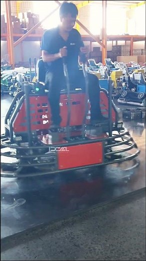 POWER & PRECISION: See This Ride-On Trowel in Action! 🏗️