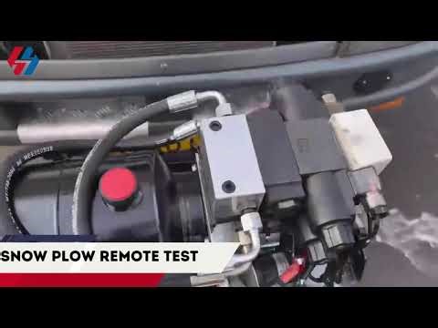 4‑Direction Snow Plow HPU + 4‑Button Wireless Remote | Real Road Test