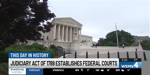 This Day in History: Judiciary Act of 1789